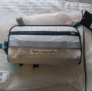 Rapha and outdoor voices bar bag